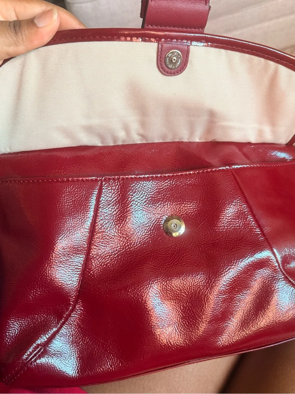 Coach Soho Red Patent Leather Bag